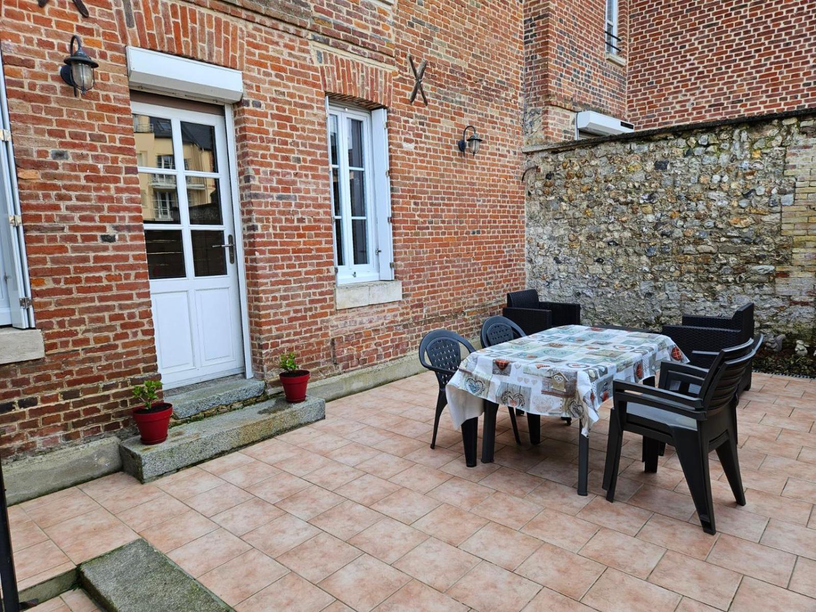 A La Terrasse Coeur Honfleur Appartement Buitenkant foto