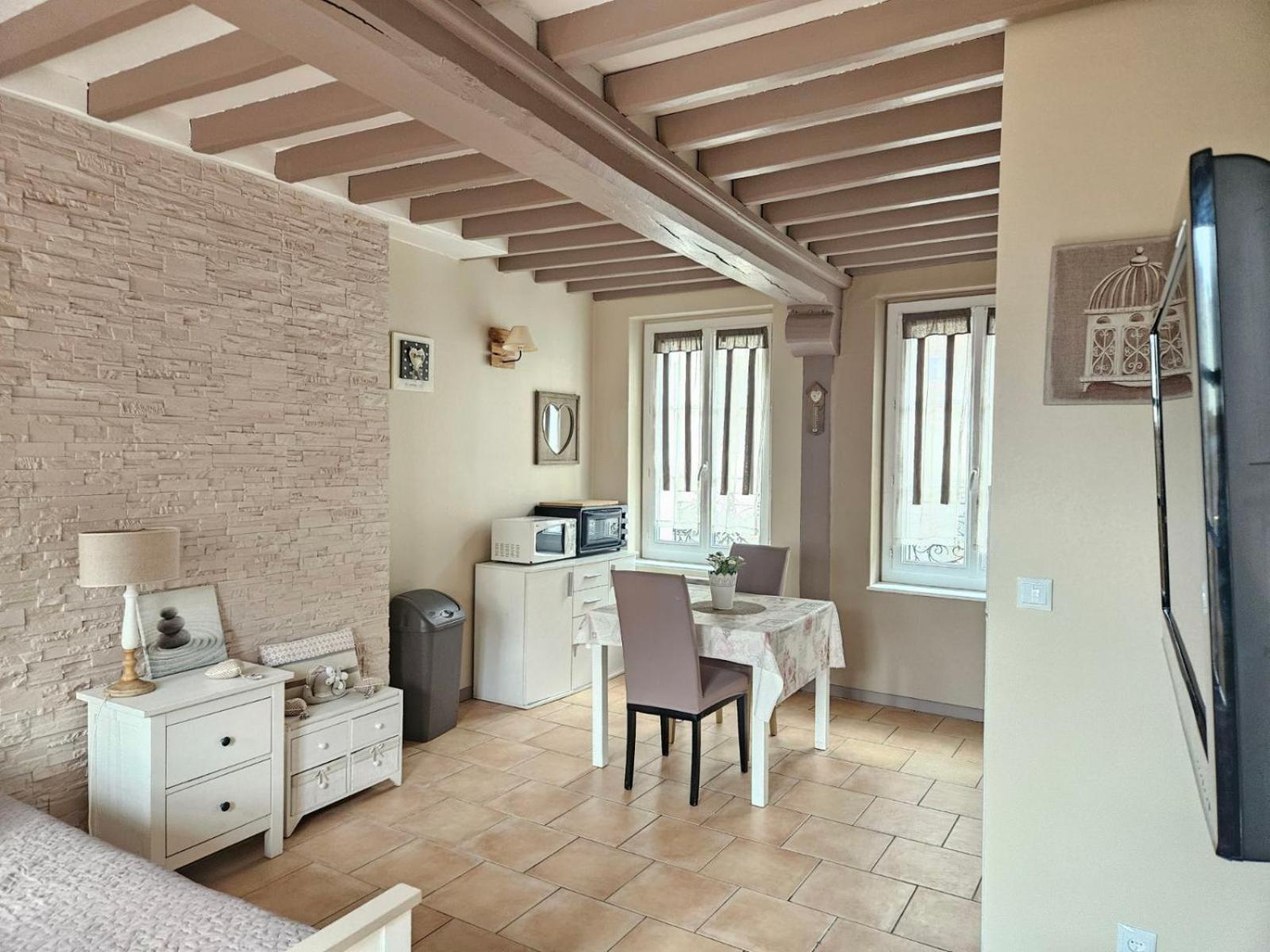 A La Terrasse Coeur Honfleur Appartement Buitenkant foto