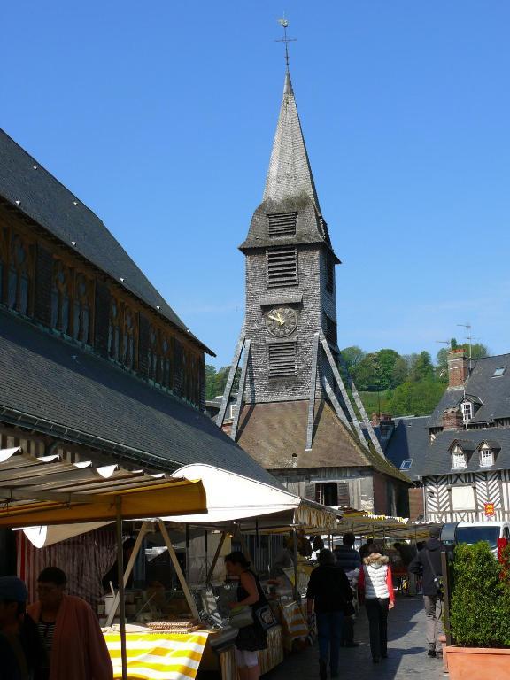 A La Terrasse Coeur Honfleur Appartement Kamer foto