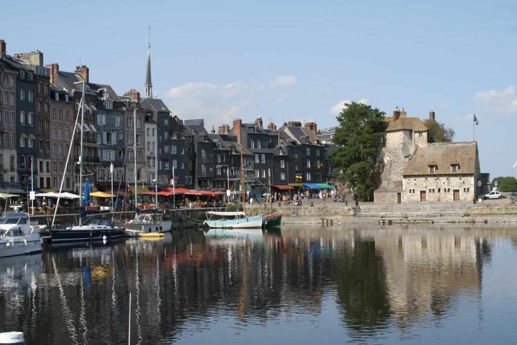 A La Terrasse Coeur Honfleur Appartement Kamer foto