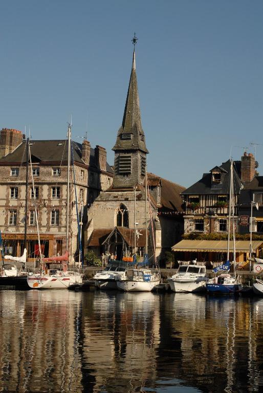 A La Terrasse Coeur Honfleur Appartement Buitenkant foto